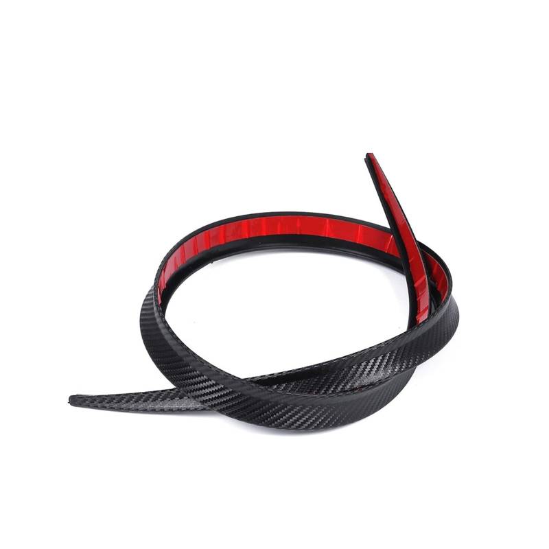 Spoiler,Heckspoiler 1.2/1,28m Universal-Dachspoiler Auto-Styling-Kohlefaser-Spoiler Schwanz-Spoiler DIY Refit-Spoiler Geeignet durch alle Art des Autos(Carbon Fiber 1.2m) von Janmobrian