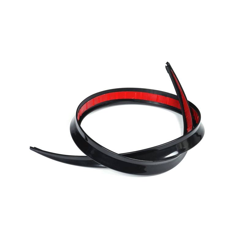 Spoiler,Heckspoiler 1.2/1,28m Universal-Dachspoiler Auto-Styling-Kohlefaser-Spoiler Schwanz-Spoiler DIY Refit-Spoiler Geeignet durch alle Art des Autos(Gloss Black 1.2m) von Janmobrian