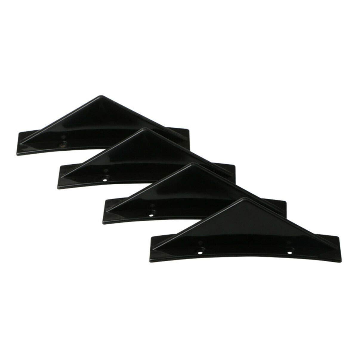 Spoiler,Heckspoiler 4pcs / Set Spoiler Auto SUV Zurück Heckstoßstange Diffuser Fin Kit Styling Spoilerlippe Flügel Splitter Universal-Zubehör Spoiler,Heckspoiler 4pcs / Set Spoiler Auto SUV Zurück Heckstoßstange Diffuser Fin Kit Styling Spoilerlippe Flügel Splitter Universal-Zubehör von Janmobrian