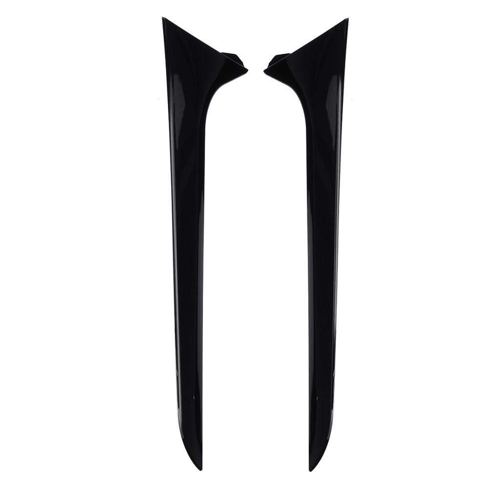 Spoiler,Heckspoiler Hinten Hinter Fenster Spoiler Seitenbandabdeckung Trim Außen Refit Kit gepasst for A6 C7 Allroad TDI Quattro/for Avant 2012-2018(Gloss Black) von Janmobrian