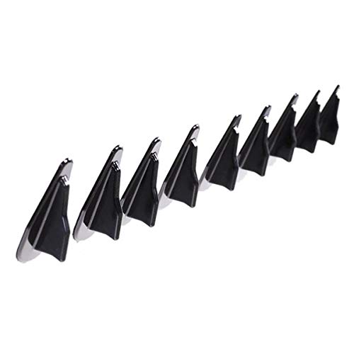 Spoiler,Heckspoiler Universal-EVO-Style ABS Dachspoiler Wing Kit Vortex Generator 10pc von Janmobrian