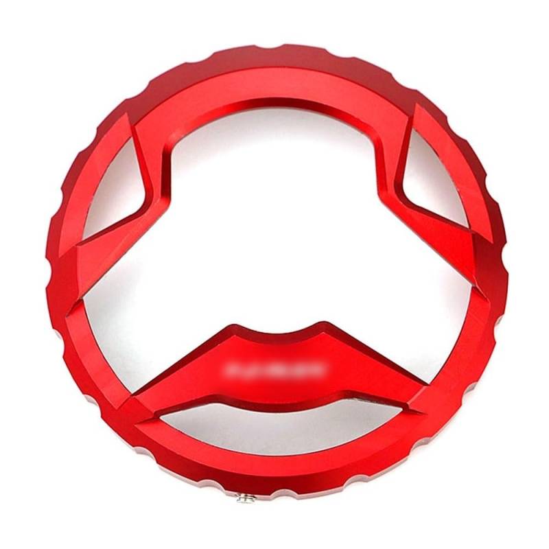 Tankdeckel,Motorrad Tankdeckel Motorrad CNC Aluminium-Kraftstoff-Tankabdeckung Gasgehäuse-Cap-Zubehör(Red) von Janmobrian