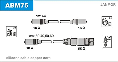 Janmor ABM75 Zündleitungssatz von Janmor