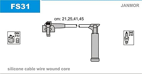 Janmor FS31 Zündleitungssatz von Janmor