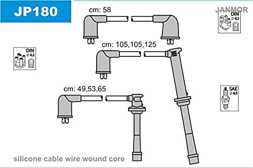 Janmor JP180 Zündleitungssatz von Janmor