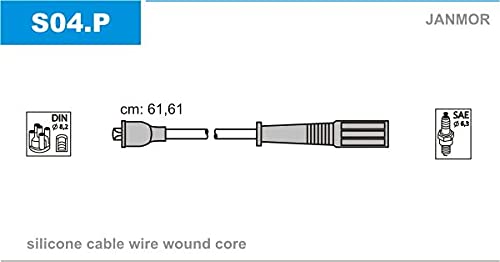 Janmor S04.P Zündleitungssatz von Janmor