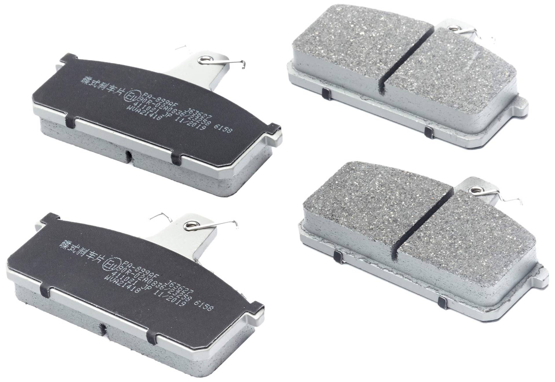 Japanparts PA-899AF Bremsbelagsatz, Scheibenbremse - (4-teilig) von Japanparts
