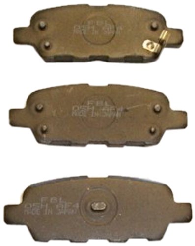 Japanparts PP-154AF Bremsbelagsatz, Scheibenbremse - (4-teilig) von Japanparts