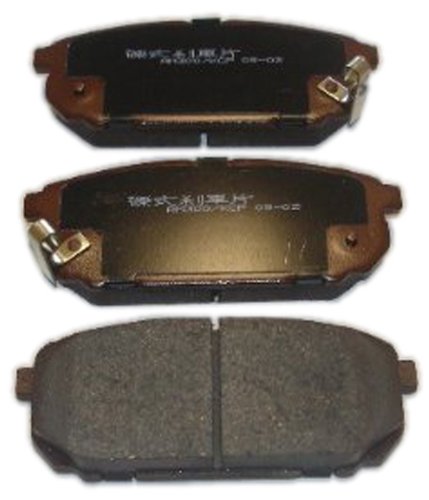 Japanparts PP-K03AF Bremsbelagsatz, Scheibenbremse - (4-teilig) von Japanparts