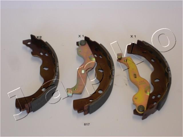 Bremsbackensatz Hinterachse Japko 55817 Bremsbackensatz Hinterachse Japko 55817 von Japko