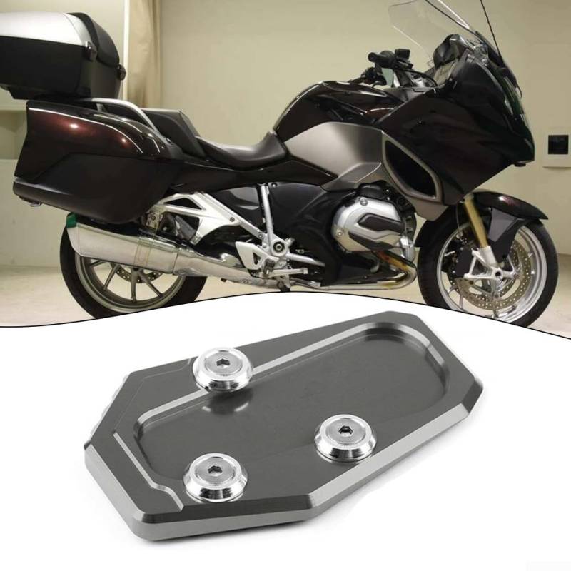 Motorrad Kickstand Fußpolster für BMW R1200RT 2014 2015 Verbesserte Unterstützung auf weichen Oberflächen von Jayruit