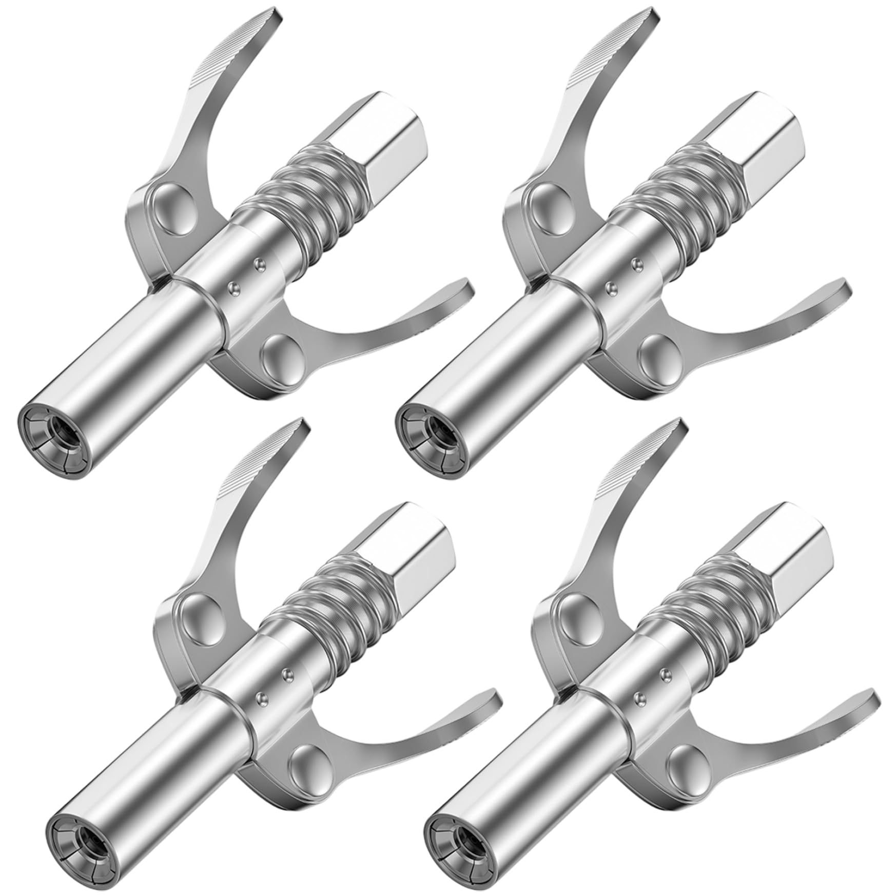 4pcs Fettpistole Coppler 17000psi Schnellverriegelungs -Fett -Waffen -Tipps mit Nicht -Slip -Doppelgriff, kompatibel mit allen 1/8 NPT -Fettkanonen 4pcs Fettpistole Coppler 17000psi Schnellverriegelungs -Fett -Waffen -Tipps mit Nicht -Slip -Doppelgriff, kompatibel mit allen 1/8 NPT -Fettkanonen von Jcasbdn