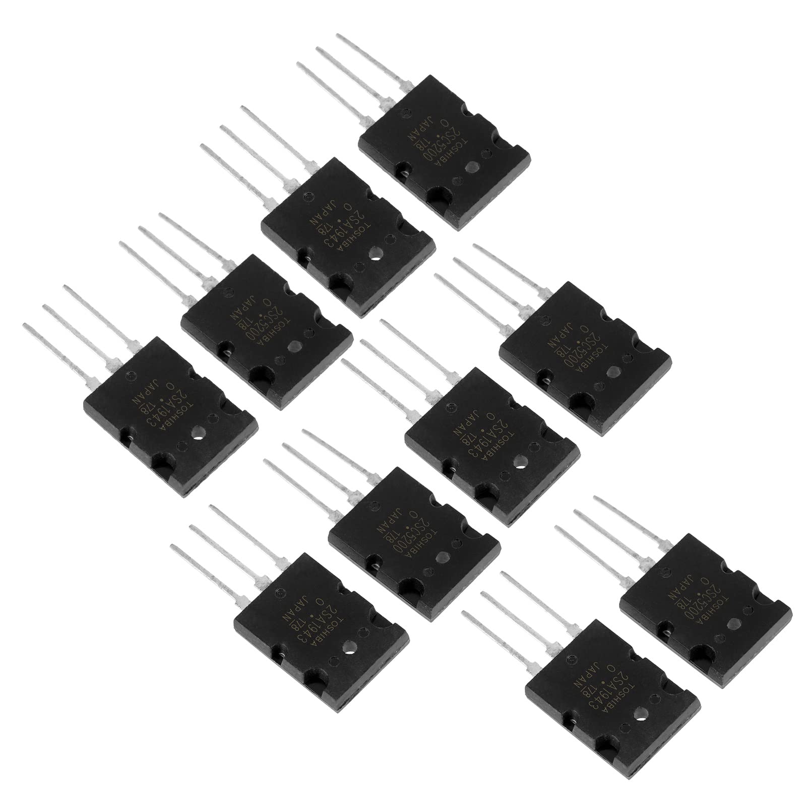 Audio-Transistor Lange Lebensdauer 5 Paar 2SC5200 Schwarzer Leistungsverstärker Hochleistungs-DIY-Schaltung für Gebäudeelektronikprojekte Audio-Transistor Lange Lebensdauer 5 Paar 2SC5200 Schwarzer Leistungsverstärker Hochleistungs-DIY-Schaltung für Gebäudeelektronikprojekte von Jeanoko