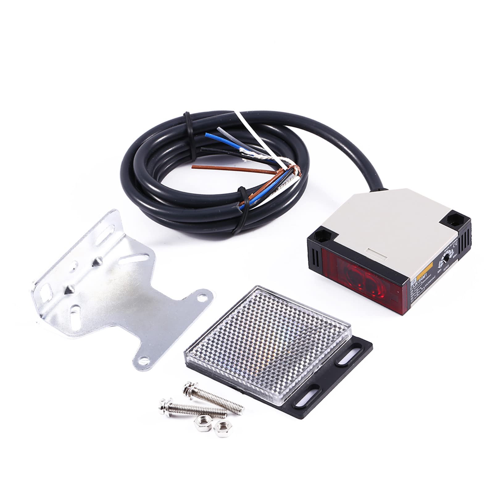 Photoelektrischer Sensorschalter Spiegelreflexion Photoelektrischer AC 90-250V 3A E3JK-R4M1 Sensorschalter zum Erkennen des Vorhandenseins von Objekten Photoelektrischer Sensorschalter Spiegelreflexion Photoelektrischer AC 90-250V 3A E3JK-R4M1 Sensorschalter zum Erkennen des Vorhandenseins von Objekten von Jeanoko