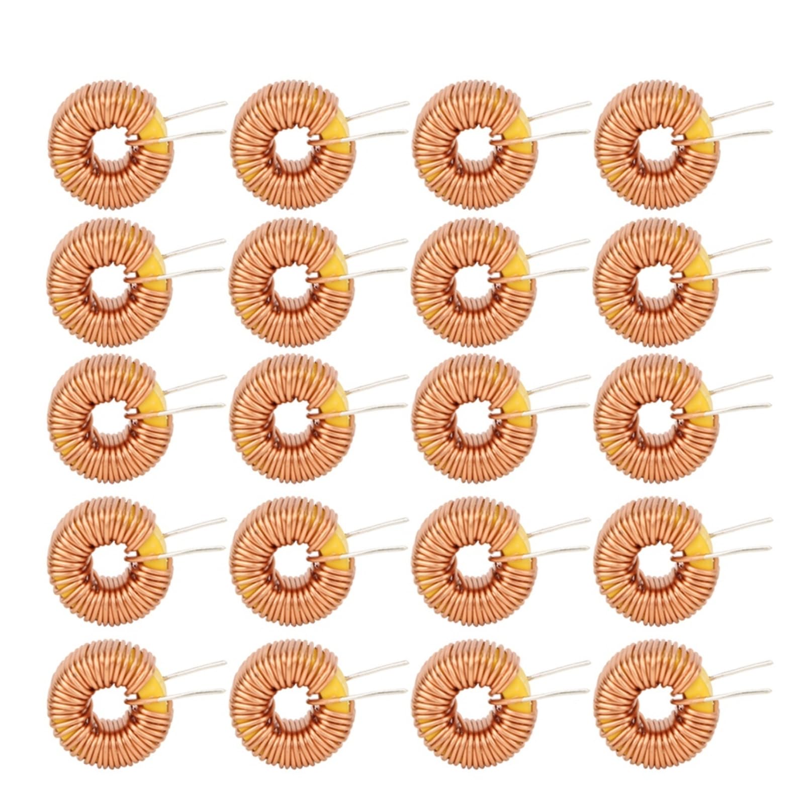 20 Stück Toroid Magnetischer Induktordraht Hochwertige Kupferspule für Leiterplatte 100UH 0,6 mm 20 Stück Toroid Magnetischer Induktordraht Hochwertige Kupferspule für Leiterplatte 100UH 0,6 mm von Jectse