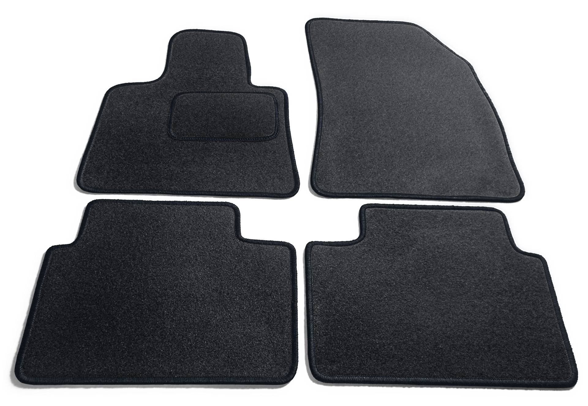 JediMats 71052-KOR-SCHWARZ-SCHW Korfu maßgeschneiderte Fußmatte für Ihr Auto Schwarz JediMats 71052-KOR-SCHWARZ-SCHW Korfu maßgeschneiderte Fußmatte für Ihr Auto Schwarz von JediMats
