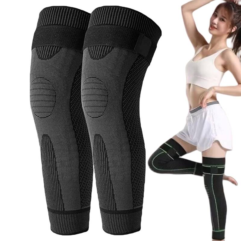 Aicao Knee Protection, 2025 New Aicao Knee Protection for Warm, Long Compression Sleeve (Black,L) von Jeeeun