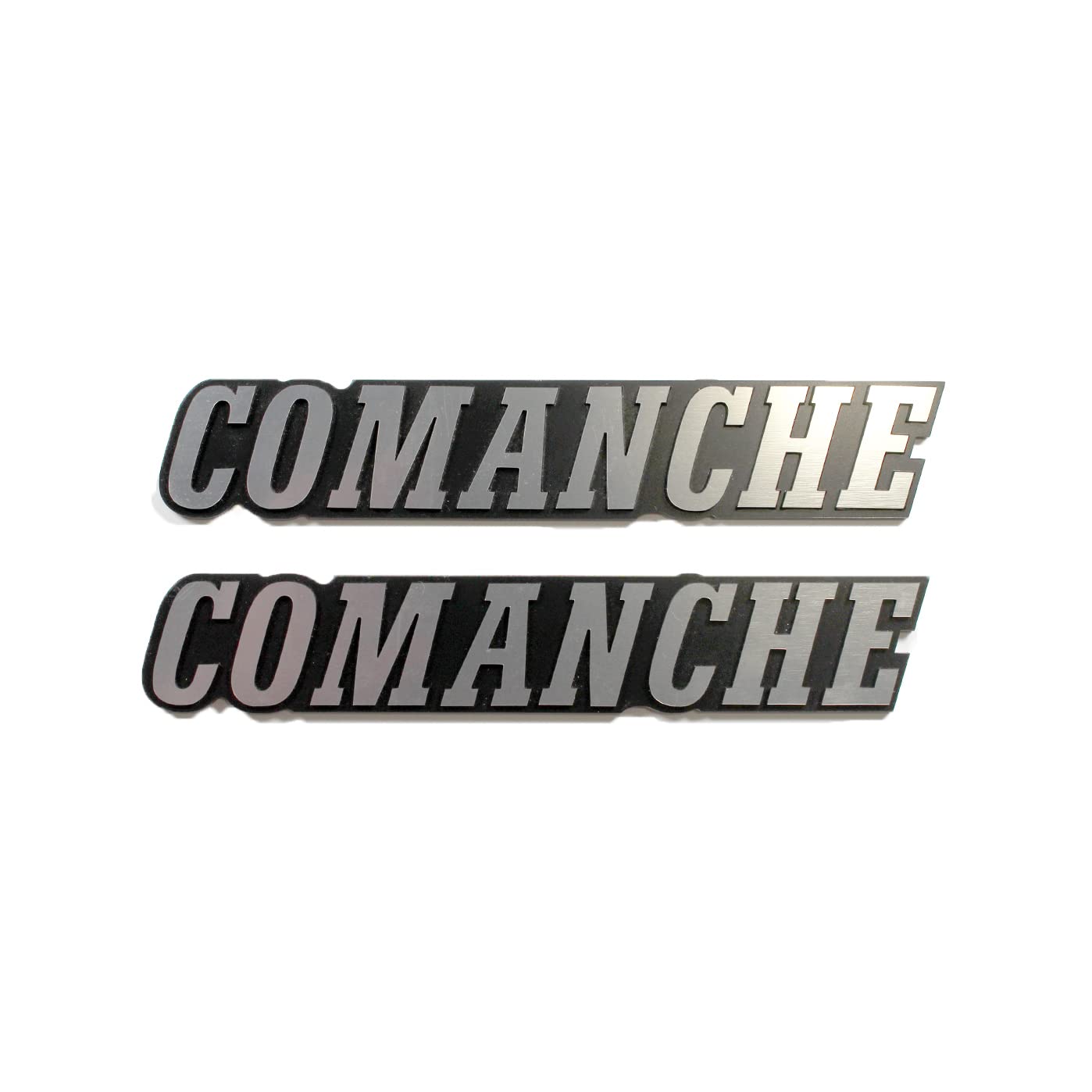 Jeep® Comanche MJ Side Badge Kit, quadratischer Buchstaben-Stil 1986–1987 von Azzy's Design Works von Jeep