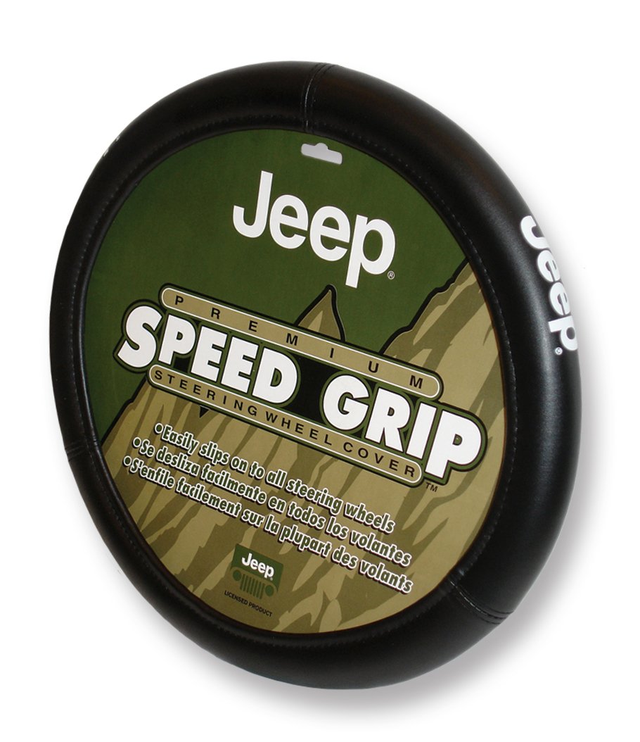 Jeep U.A.A. Inc. Lenkradbezug für Auto, LKW, SUV, schwarz, Griff – Speed for Jeep U.A.A. Inc. Lenkradbezug für Auto, LKW, SUV, schwarz, Griff – Speed for von U.A.A. Inc.
