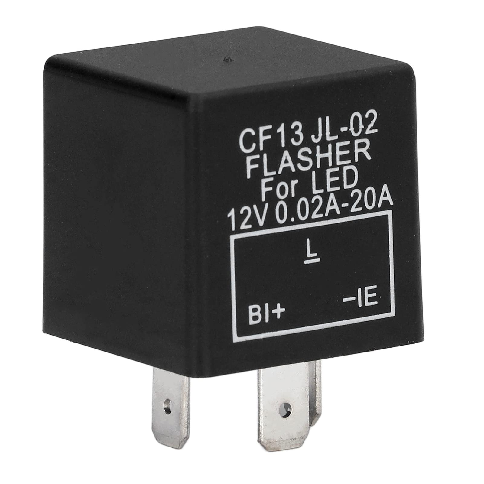 Jeffergarden 3 Pin Elektronischer Flasser -Flash -Relais, 3 Stift Blitzrelais LED Lichtblitz Relais Pin Flasher LED Blinker Leuchtsteuersteuerung Normalerweise Öffnen Sie DC 12V Jeffergarden 3 Pin Elektronischer Flasser -Flash -Relais, 3 Stift Blitzrelais LED Lichtblitz Relais Pin Flasher LED Blinker Leuchtsteuersteuerung Normalerweise Öffnen Sie DC 12V von Jeffergarden