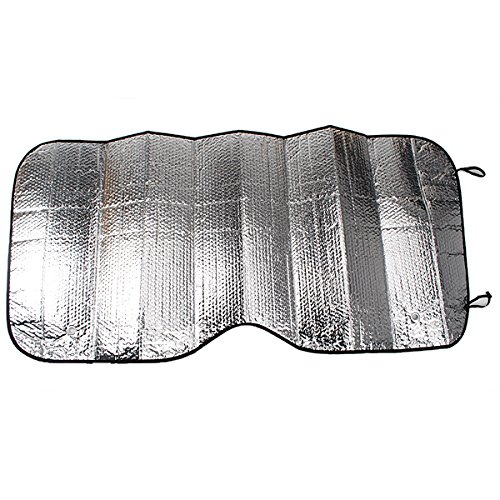 JenNiFer Auto Auto Wind Schild Frontscheibe Visor Abdeckung Sonnenschirm Silberfolie von JenNiFer