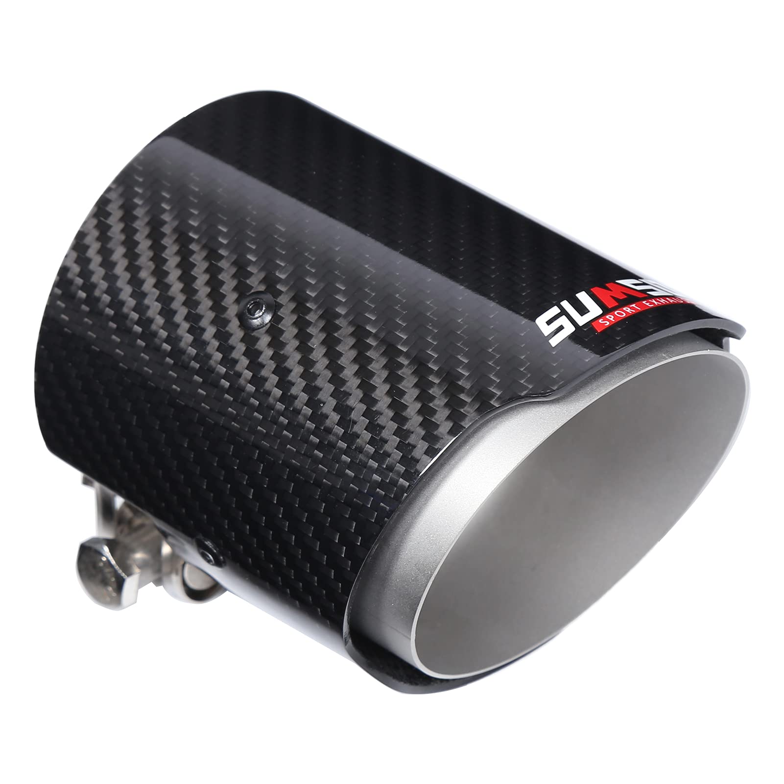 Auspuffspitzen Auspuff, Universal Kohlefaser Auto Auspuff Endrohr 2,9 Zoll Einlass 3,5 Zoll Einzelauslass Trucks Auto Auspuffanlage Zubehör Auspuffspitzen Auspuff, Universal Kohlefaser Auto Auspuff Endrohr 2,9 Zoll Einlass 3,5 Zoll Einzelauslass Trucks Auto Auspuffanlage Zubehör von Jenngaoo