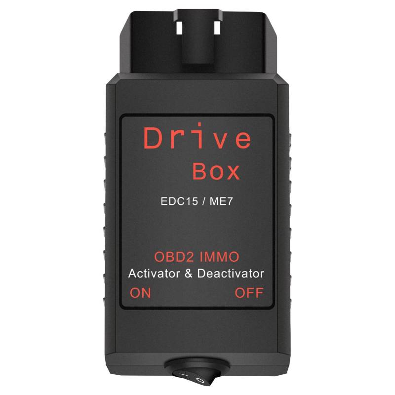 Jevina Antriebskasten EDC15/ME7 OBD2 IMMO Deaktivator Activat OBD2 Antriebskasten IMMO Deaktivator Aktivator von Jevina