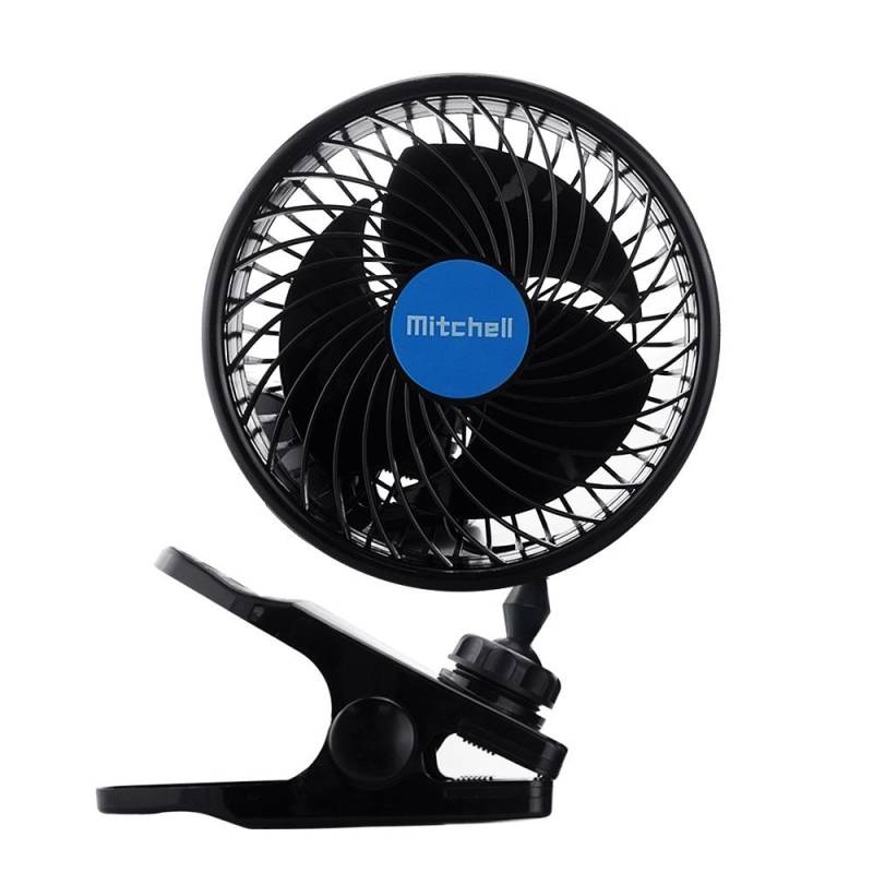 Jhua 12V 6 Zoll Auto Clip Fan Auto Fahrzeug Kühlung Fan (19,16) von Jhua