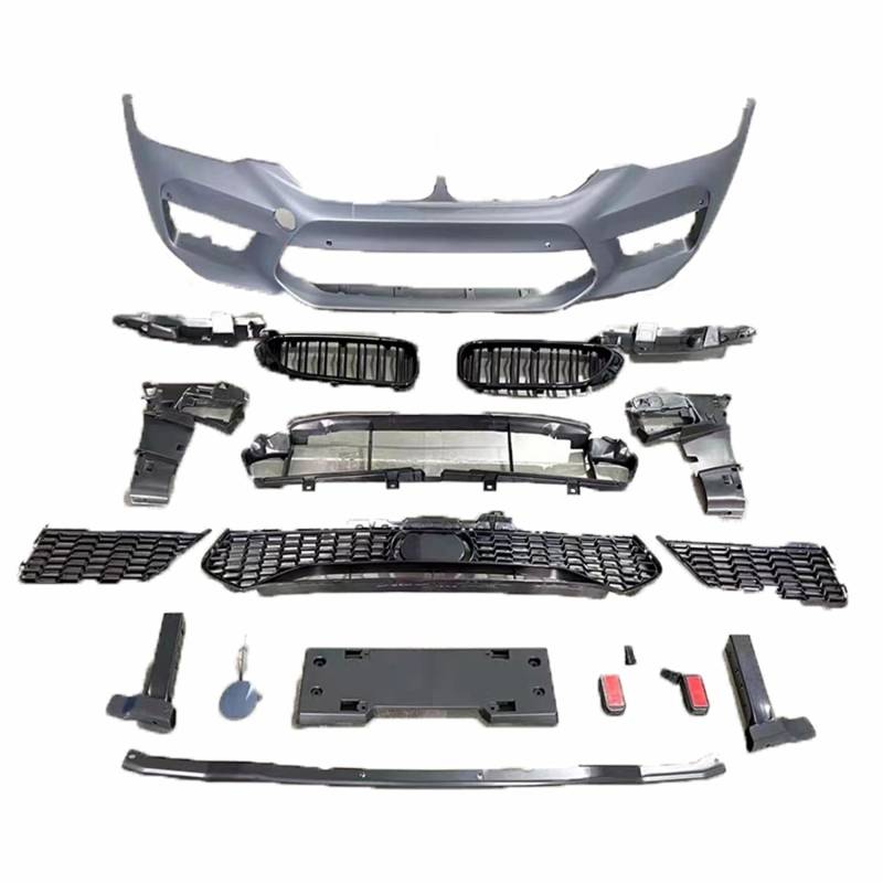 hintere Stoßstangenlippe Für BMW 5 Series M5 G30G38 2018-2020,Hinten Diffusor Lippe Hinten Seite Splitter Auto Hinten Lip diffusor Spoiler Splitter,H-Machine Cover Made of Iron von JiAQen