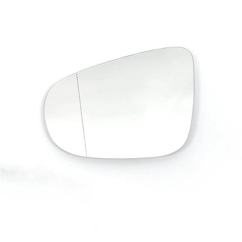 Spiegelglas Ersatz Für Vw Golf 5 Mk5 2003-2008,Türspiegelglas Außentür Auto Weitwinkel Konvex Beheiztes Spiegelglas Anti-Beschlag zubehör,A- Left von Jiaoqingni