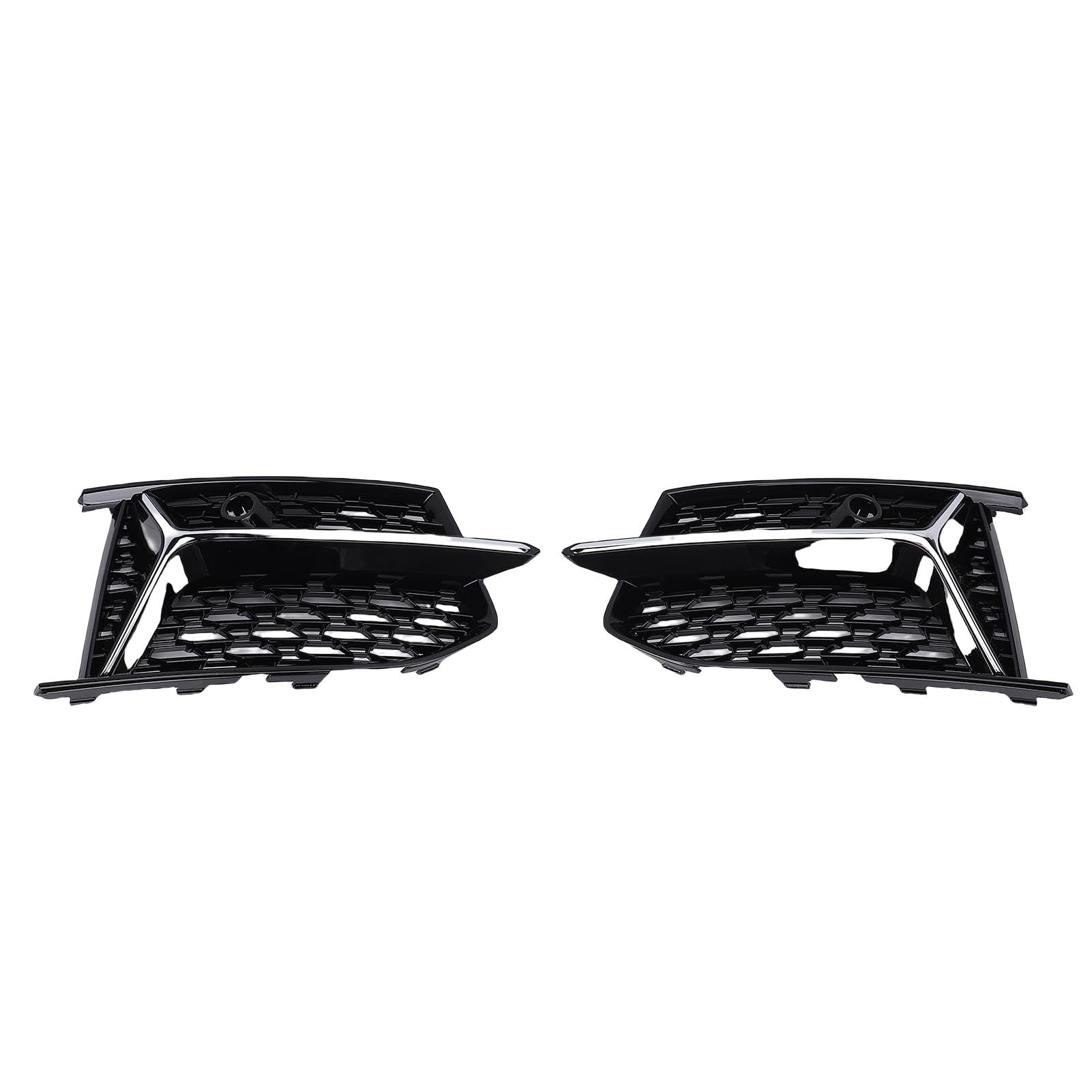 Jiawu Vordere Stoßstange Nebel Lichtbedeckung Grilles, Paar Linker und Rechter Side Auto Light-Trimmabdeckung für S-Line S6 C8 2018-2025, Ersetzt 4K0807151a, 4K0807152a, 4K0807648a Jiawu Vordere Stoßstange Nebel Lichtbedeckung Grilles, Paar Linker und Rechter Side Auto Light-Trimmabdeckung für S-Line S6 C8 2018-2025, Ersetzt 4K0807151a, 4K0807152a, 4K0807648a von Jiawu