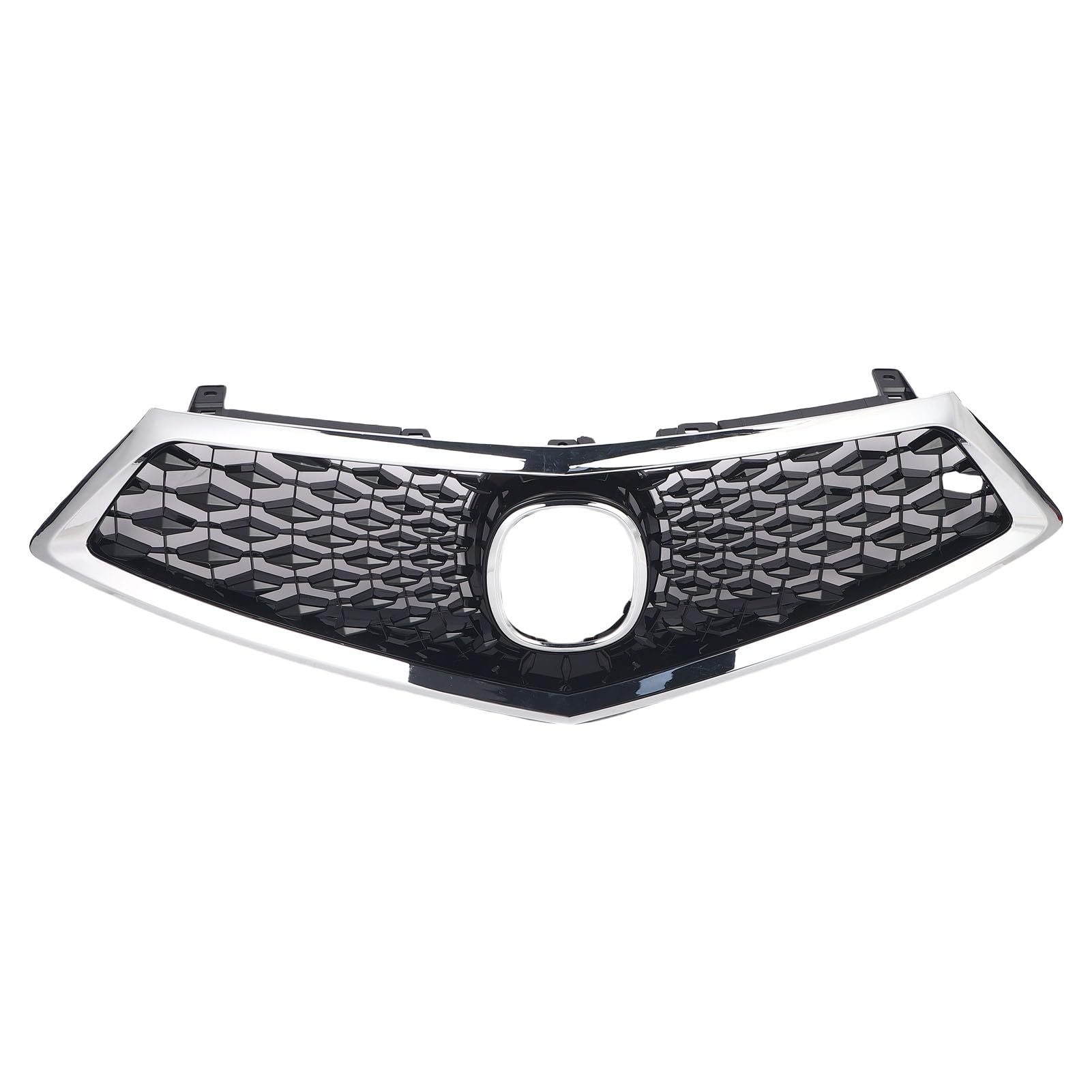 Vordermitte -Stoßfänger Kühlergrill, Mitte Grill Vordere Motorhaubengitter, Kompatibel mit TLX 2018 2019 2020, Chromgrillbaugruppe Ersetzt AC1200131, AC1201100 Vordermitte -Stoßfänger Kühlergrill, Mitte Grill Vordere Motorhaubengitter, Kompatibel mit TLX 2018 2019 2020, Chromgrillbaugruppe Ersetzt AC1200131, AC1201100 von Jiawu