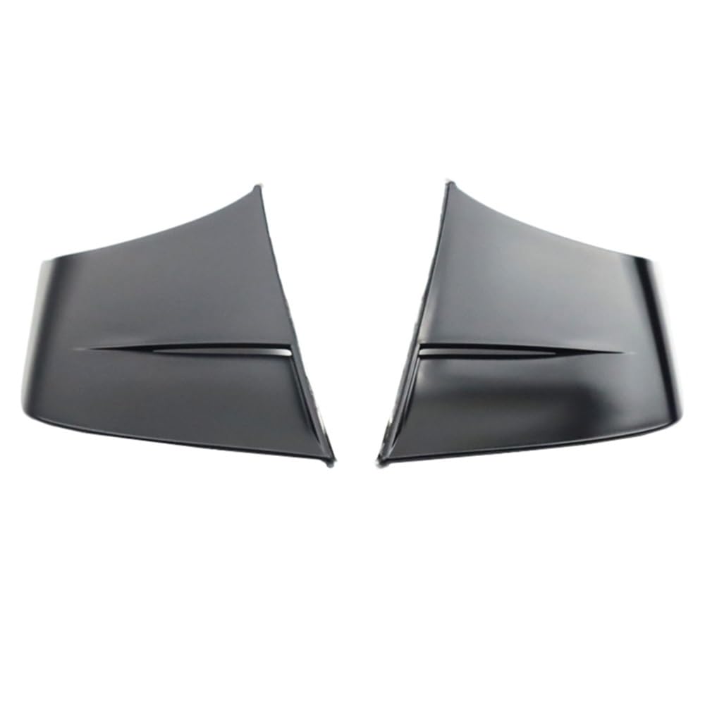 1 Paar Motorrad Modifizierte Winglets Spoiler Aerodynamischer Flügelsatz Motorrad Seitenverkleidung Winglets Windflügel Motorrad zubehör(Black) von Jiechao