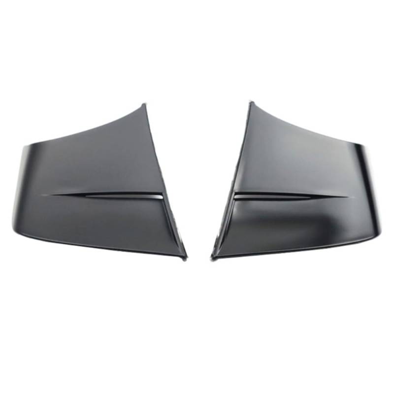 1 Paar Motorrad Modifizierte Winglets Spoiler Aerodynamischer Flügelsatz Motorrad Seitenverkleidung Winglets Windflügel Motorrad zubehör(Black) von Jiechao