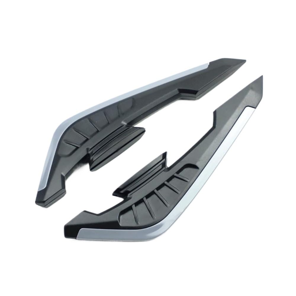 1 Paar Motorrad-Roller-Winglets Spoiler Aerodynamisches Flügel-Set Motorrad-Zubehör Windflügel Seitenverkleidung, Winglet Motorrad zubehör(Gray) von Jiechao