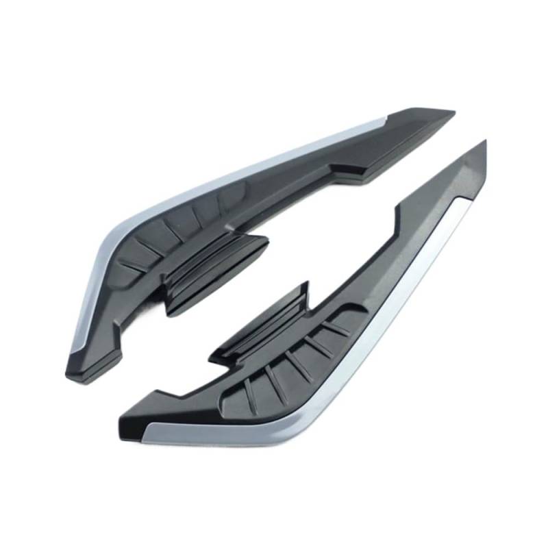 1 Paar Motorrad-Roller-Winglets Spoiler Aerodynamisches Flügel-Set Motorrad-Zubehör Windflügel Seitenverkleidung, Winglet Motorrad zubehör(Gray) von Jiechao