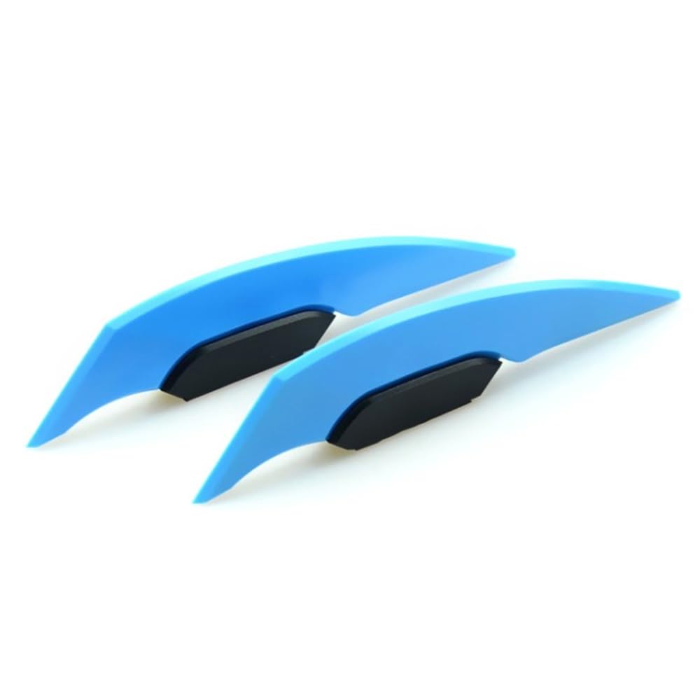 1 Paar Universal-Motorrad-Winglet Aerodynamischer Spoiler, Dynamischer Flügel-Dekorationsaufkleber Für Motorrad, Roller Motorrad zubehör(Color-08) von Jiechao