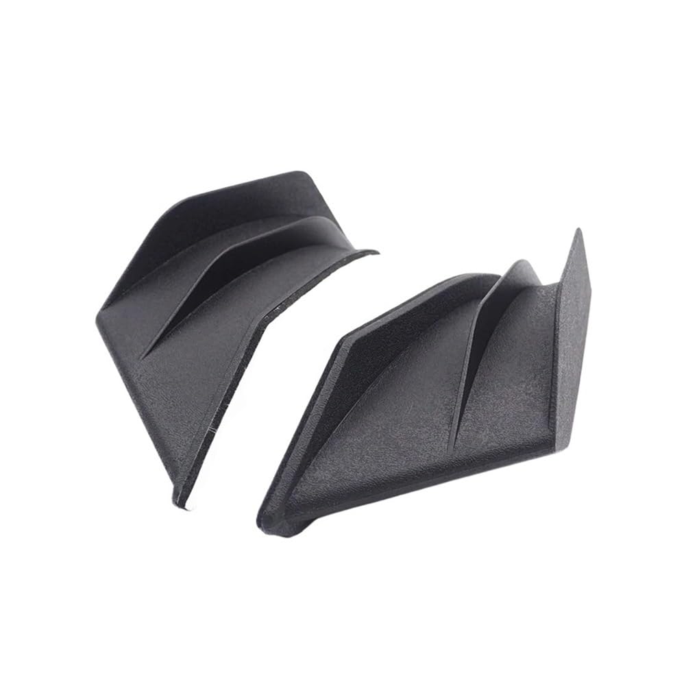 2 Stücke Motorrad Spoiler Flügel Winglet Aerodynamische Aufkleber Für Für SMAX155 Motorrad zubehör(Black) von Jiechao
