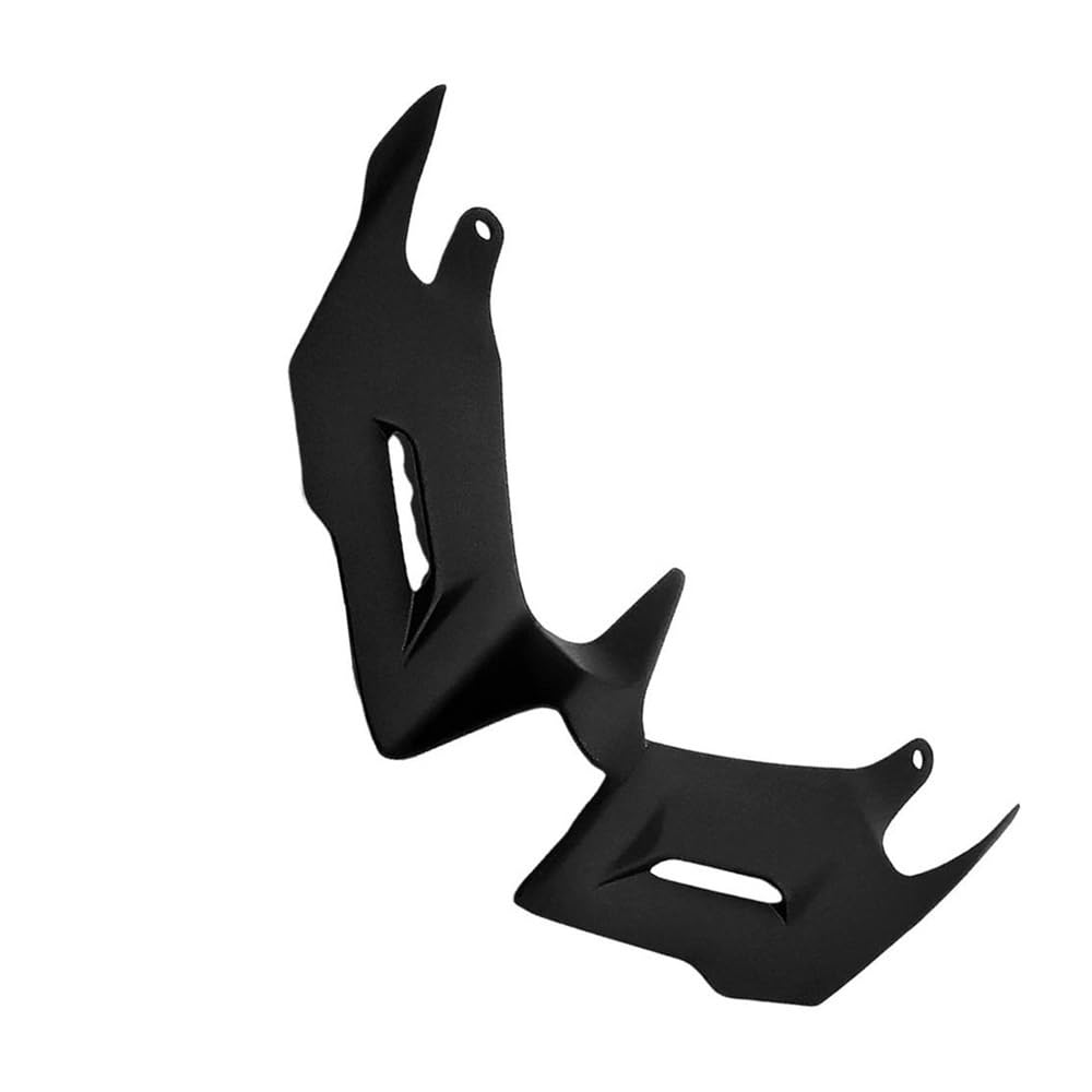 Frontverkleidungs-Winglets Motorrad-Spoiler Motorrad-Frontwind, Motorrad-Flügel Frontverkleidung, Aerodynamische Winglets Motorrad zubehör(Black) von Jiechao