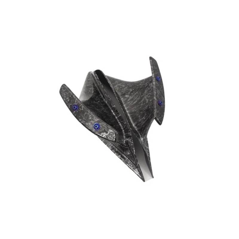 Für CBR 650R Für CBR650R 19-21 Motorrad Aero Winglets Front Verkleidung Air Deflektor Flügel Kit Spoiler Aerodynamische Flügel Motorrad zubehör(Color-01) von Jiechao