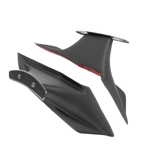 Für CBR 650R Für CBR650R 19-21 Motorrad Aero Winglets Front Verkleidung Air Deflektor Flügel Kit Spoiler Aerodynamische Flügel Motorrad zubehör(Matte Black) von Jiechao