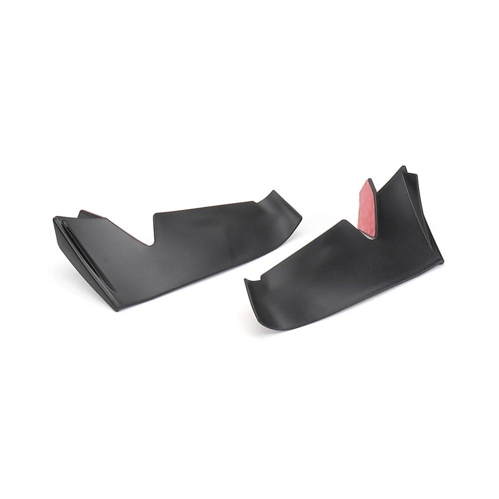 Für Für RS660 Für Rs660 Motorrad Zubehör Winglet Aerodynamische Flügel Kit Spoiler Motorrad zubehör(Black) von Jiechao