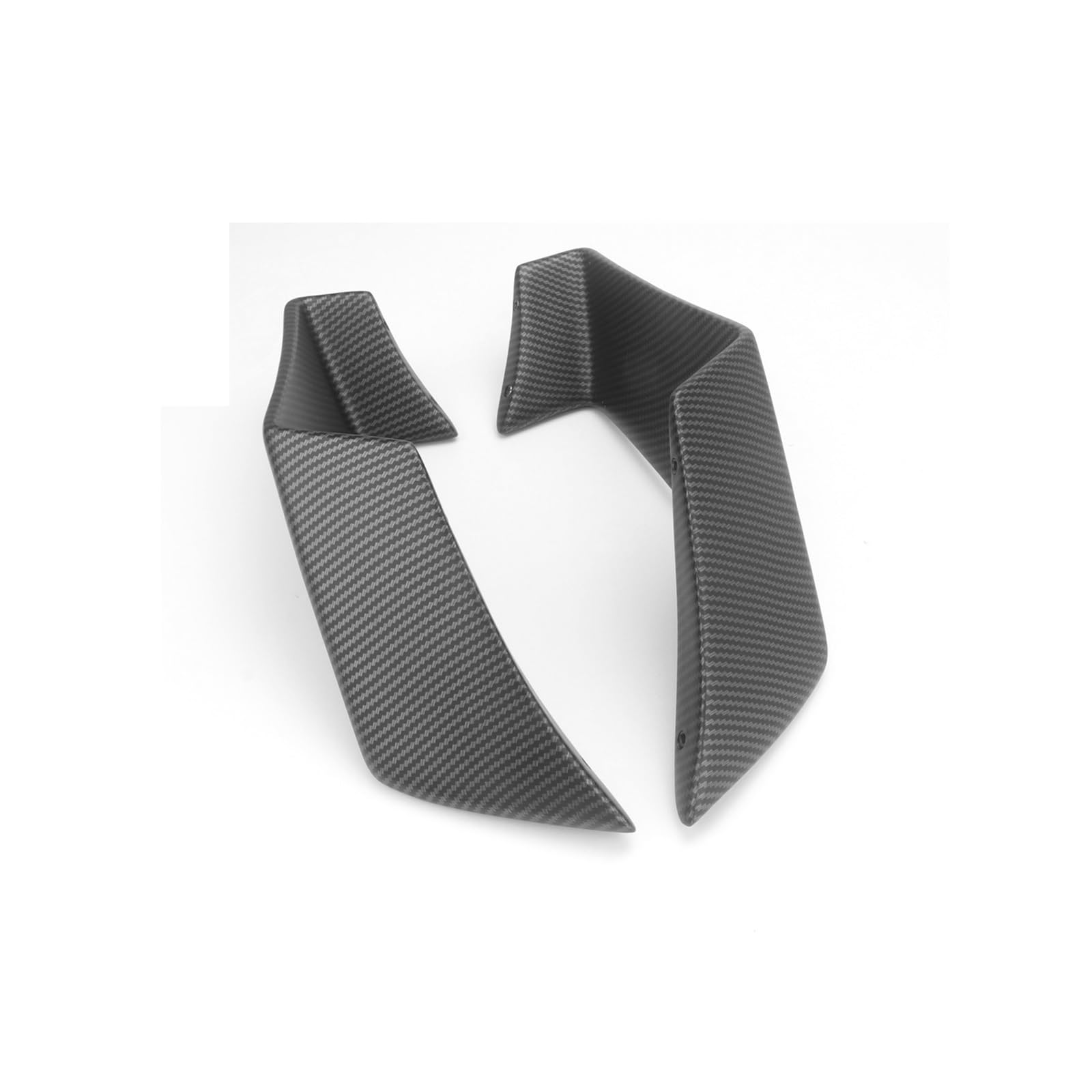 Für Für RSV4 2009-2021 Motorrad Fixed Wing Zubehör Aerodynamische Flügel Kit Spoiler Seite Winglet Verkleidung Unteren Spoiler Motorrad zubehör(Color 01) von Jiechao