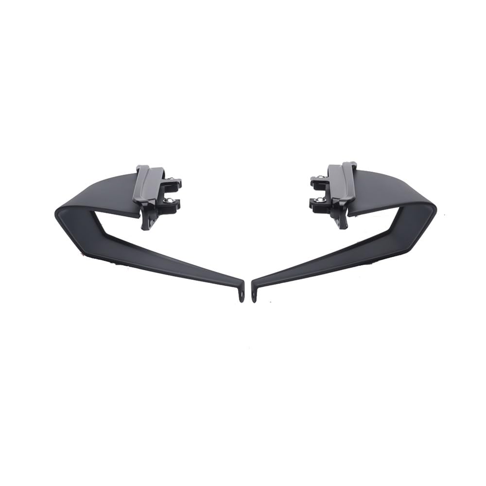 Für Monster 937 SP Für Plus Für Monster 950 2021- Motorrad Spoiler Flügel Aerodynamische Seite Winglet Motorrad zubehör(Black) von Jiechao