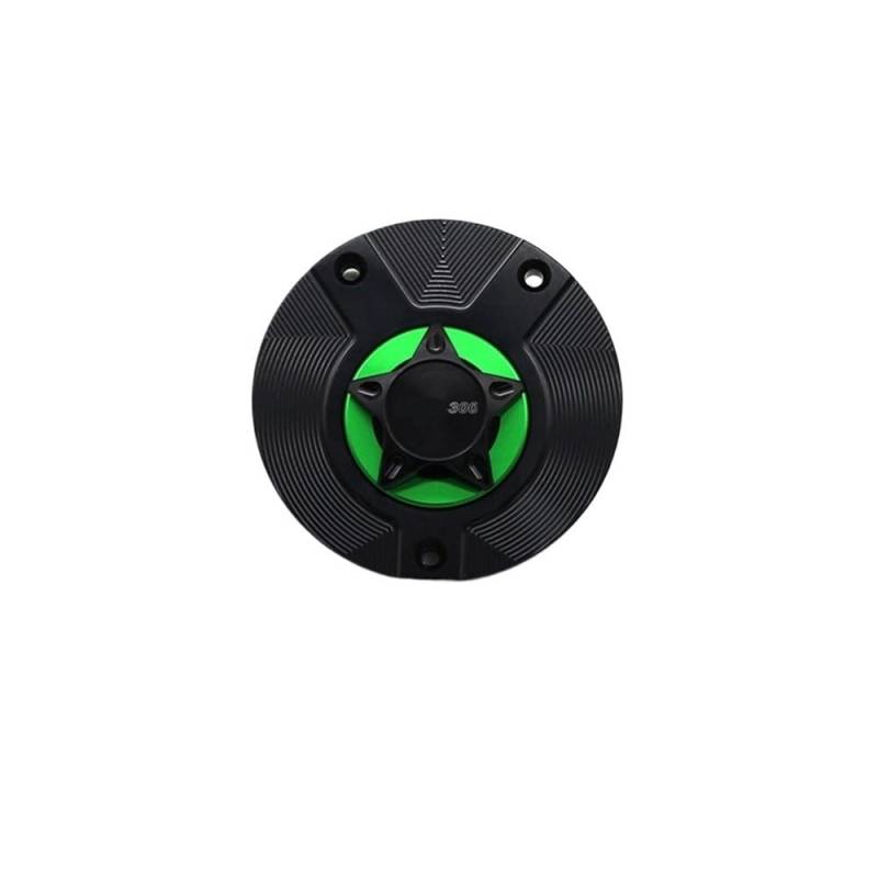 Für Ninja 300 Für EX300 2013-2017 Für Z300 Für ER300 2013-2016 Motorrad-Tankdeckel-Abdeckung Zubehör Tankabdeckung(Green) von Jiechao