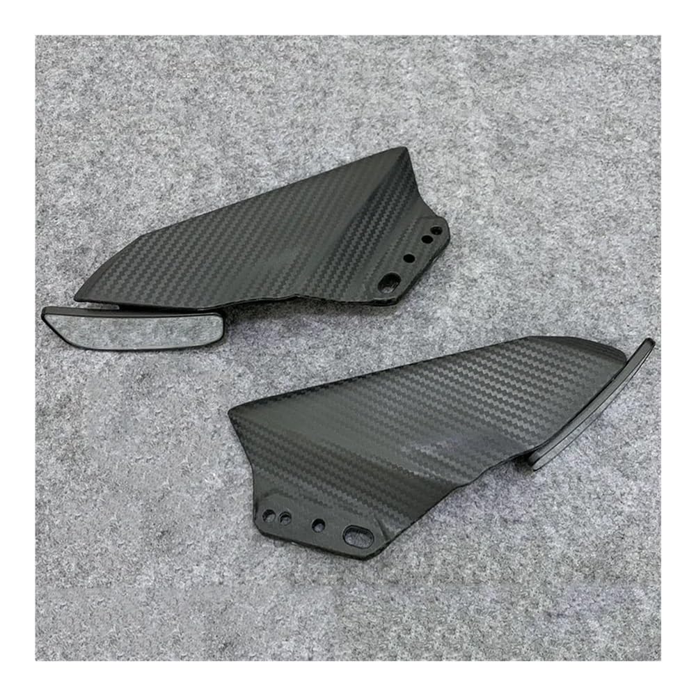 Für Ninja 650 Für ER6F Für ER-6F Motorrad Spiegel Front Verkleidung Winglets Aerodynamische Flügel Seite Flügel Spoiler Verkleidung Motorrad zubehör(B Color -02) von Jiechao