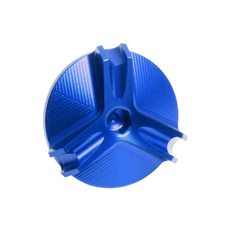 Für Ninja400 Motorrad Öl Abdeckung Tankdeckel Schutz Zubehör Tankabdeckung(Blue) von Jiechao