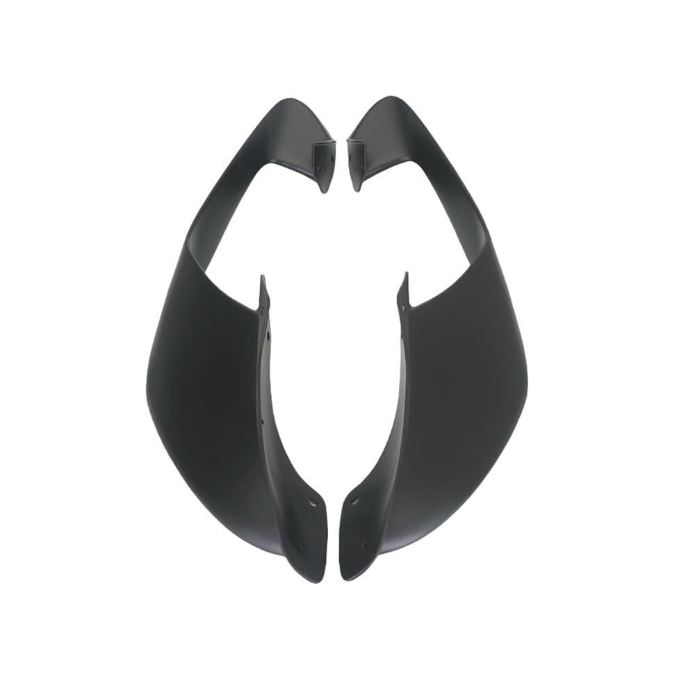 Für YZF Für R1 Für R1M 2017-2023 Motorrad Aerodynamische Flügel Kit Seite Winglets Feste Flügel Spoiler Motorrad zubehör(Matte Black) von Jiechao
