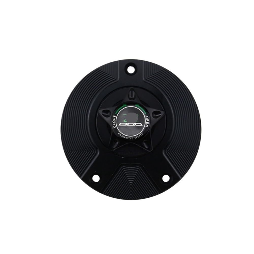 Für Z800 2013-2016 Motorrad Tankdeckel Abdeckung Zubehör Tankabdeckung(Black) von Jiechao
