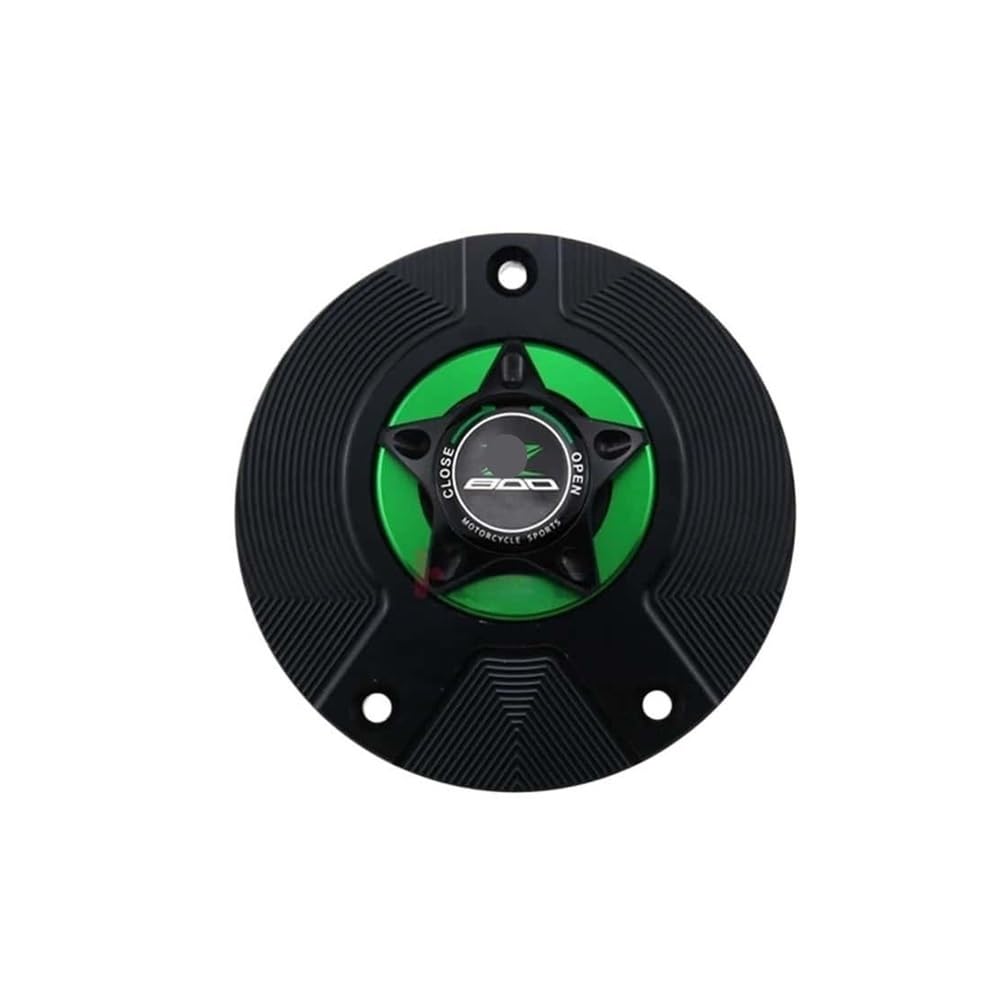 Für Z800 2013-2016 Motorrad Tankdeckel Abdeckung Zubehör Tankabdeckung(Green) von Jiechao